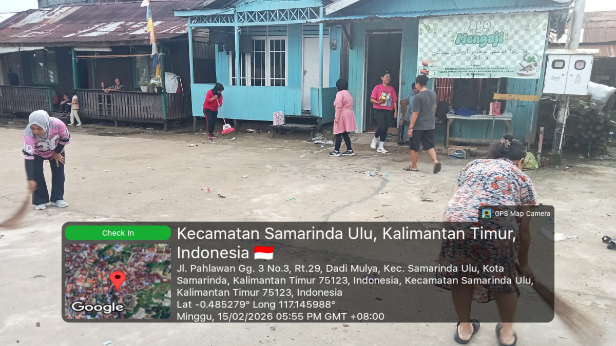 Kerja bakti RT 029