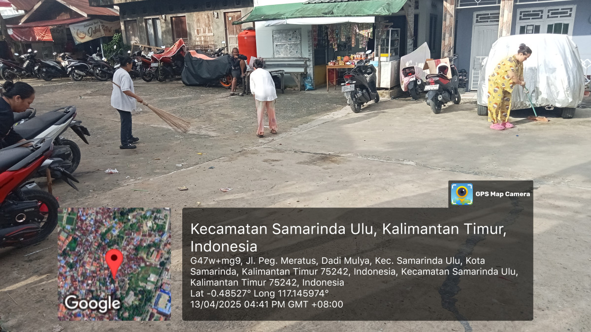 Kegiatan Gotong Royong warga RT.29