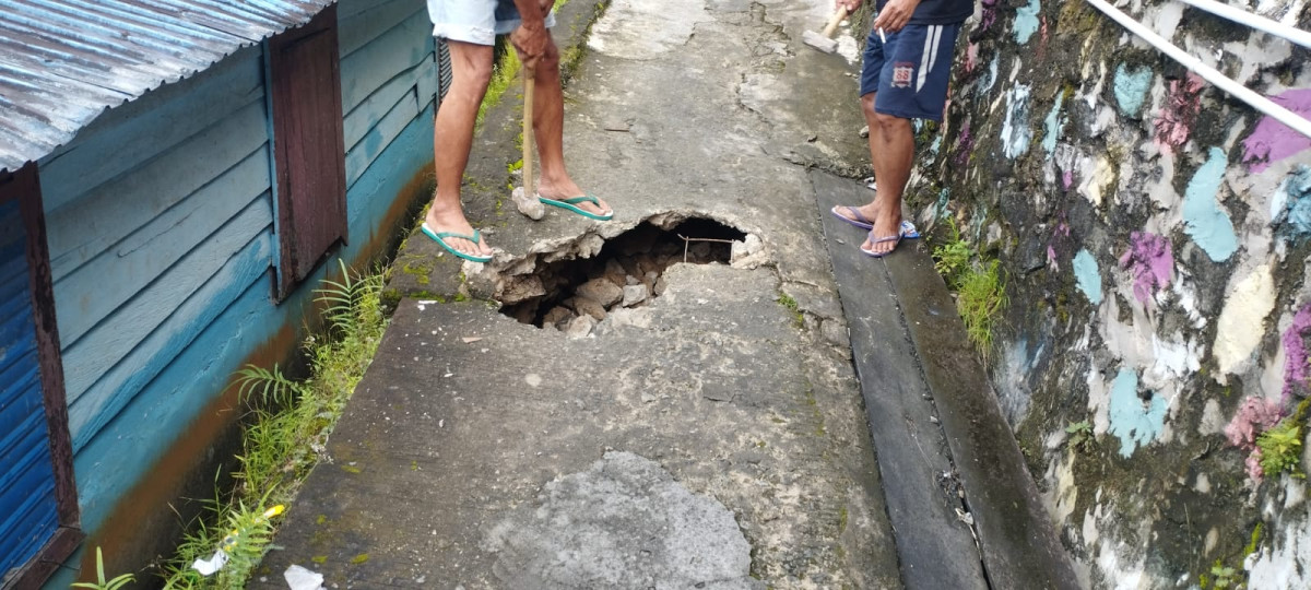 Kegiatan kerja bakti rt30