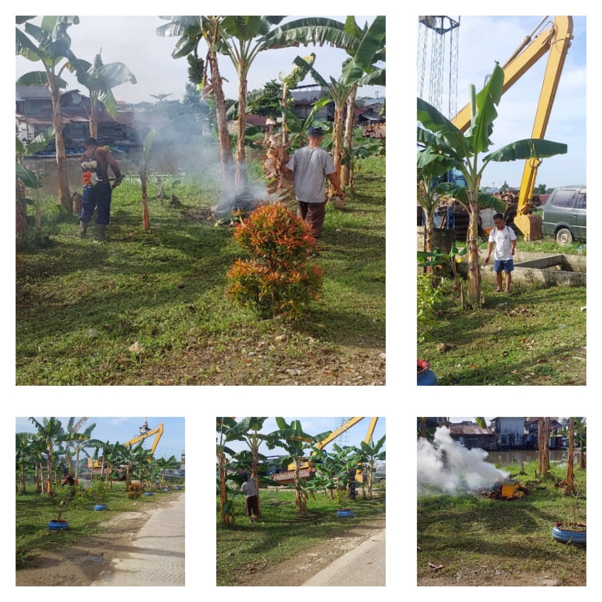 Kegiatan kerjabakti RT 38