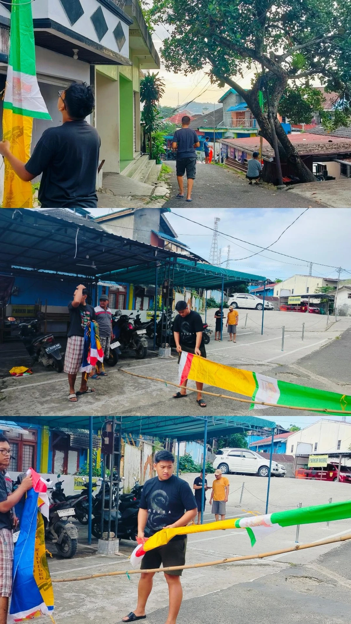 Kerja Bakti Warga RT 40 Kelurahan Dadi Mulya
