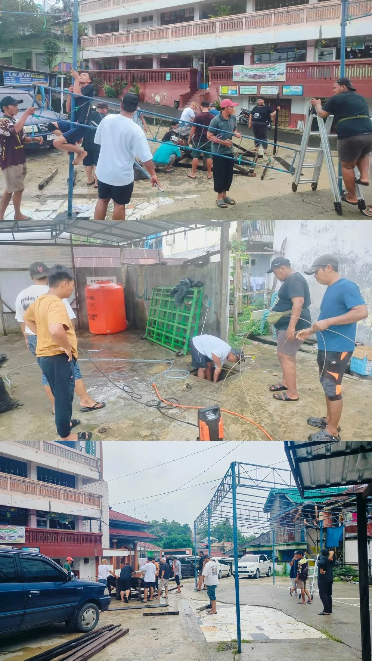 KERJA BAKTI PERSIAPAN IDUL ADHA