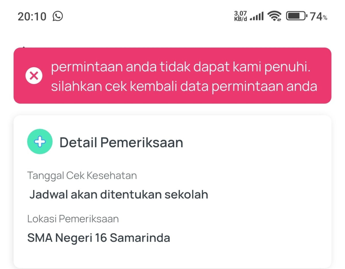 kerja bakti testing
