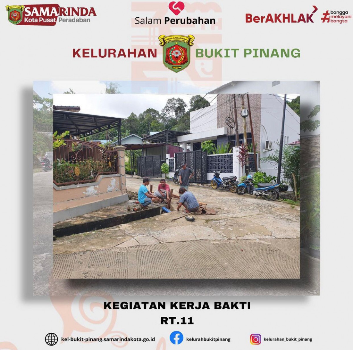 Kerja Bakti (Perum Puspita Kehakiman)