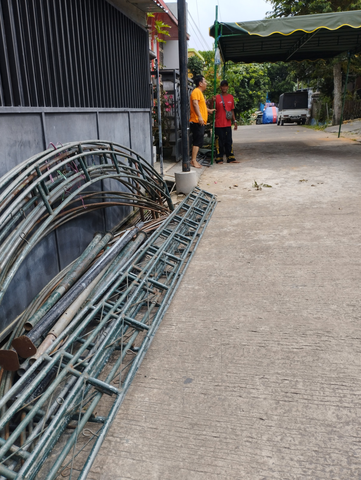 Gotong royong persiapan maulid 1446 h