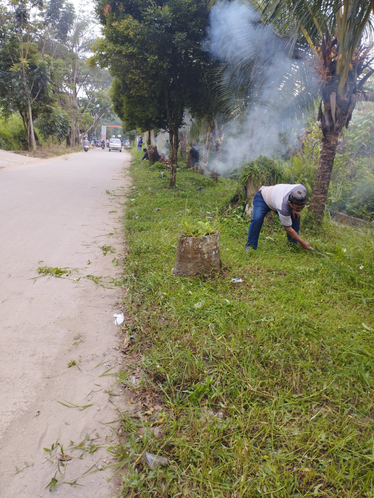 Jalan poros Perm bukit pinang