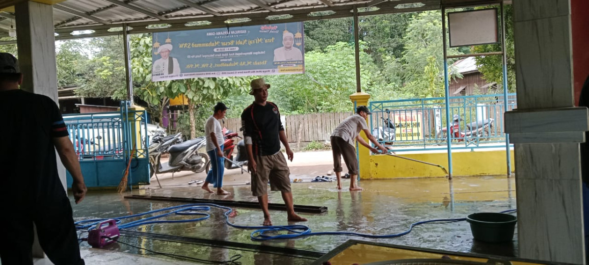 Gotong royong untuk kegiatan keagamaan
