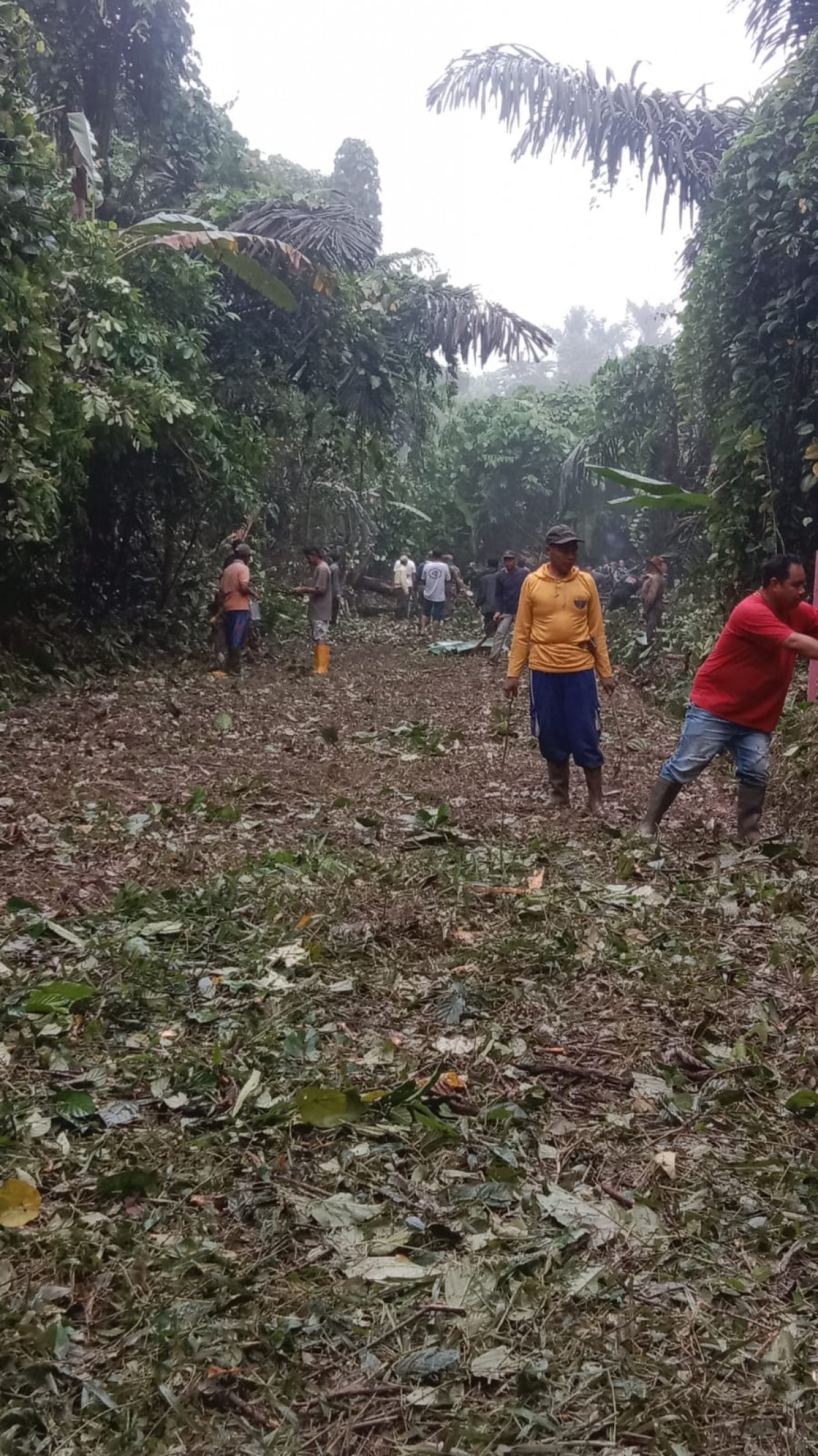 Gotong royong Pembersihan jalanan