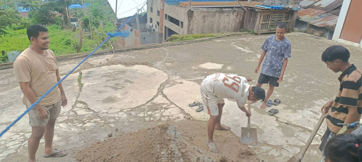 Kerja Bakti,Jln.Lumba- Lumba GG 1