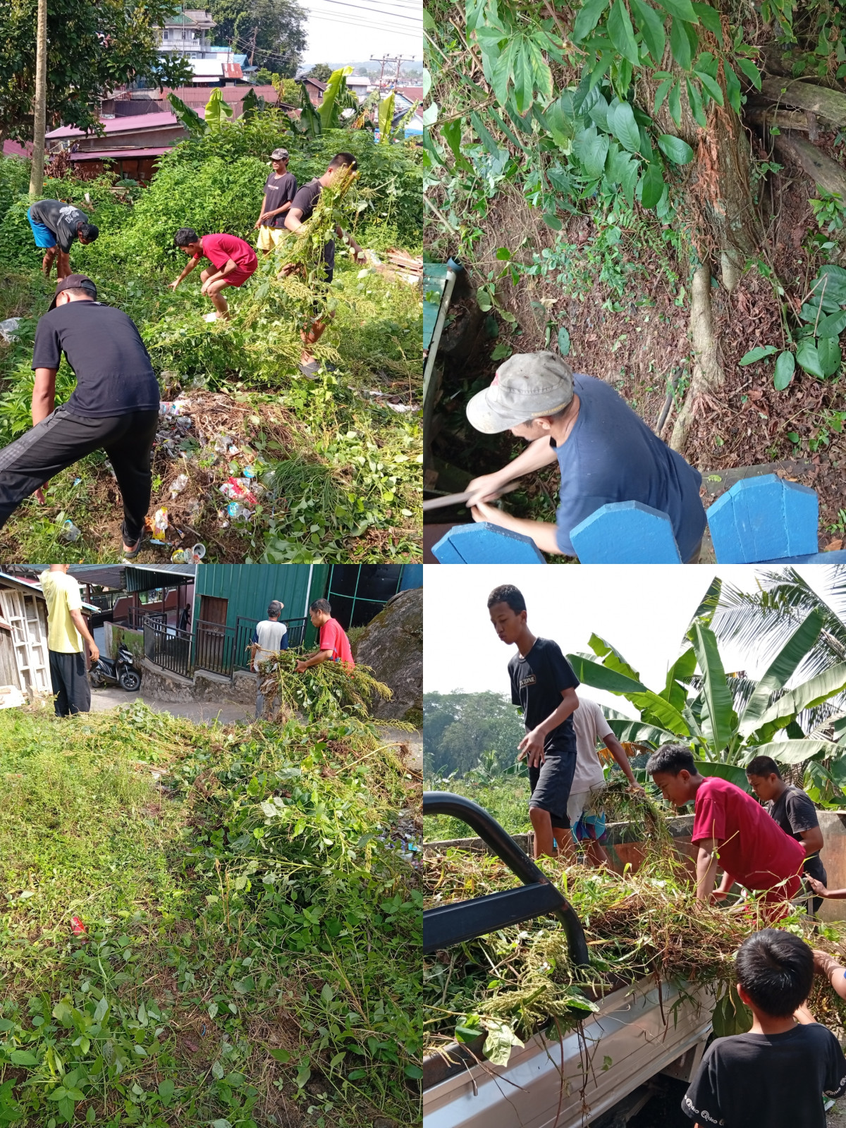 Kerja bakti bersih" Lingkungan