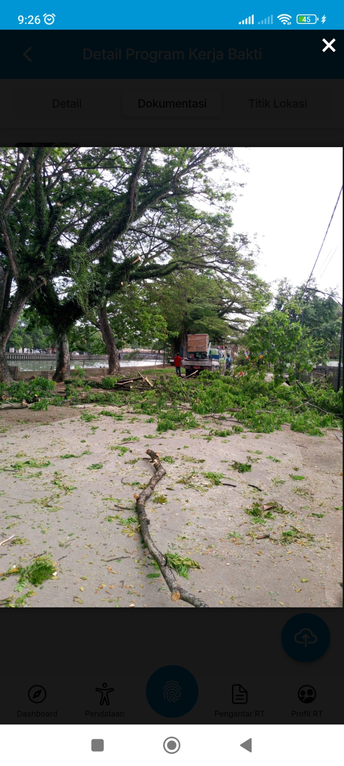 kerja bakti rt 03