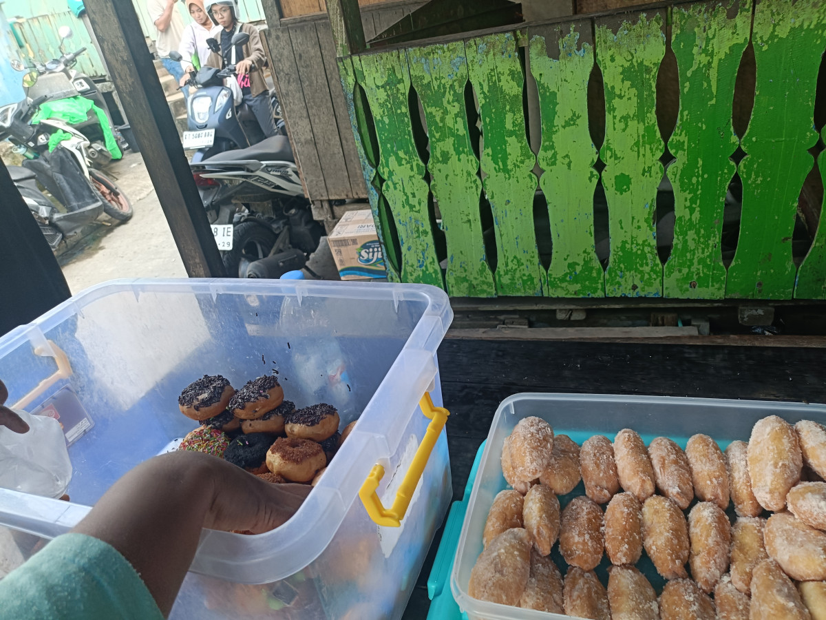 Kerja bakti gabungan RT 6 7 17 dan 24