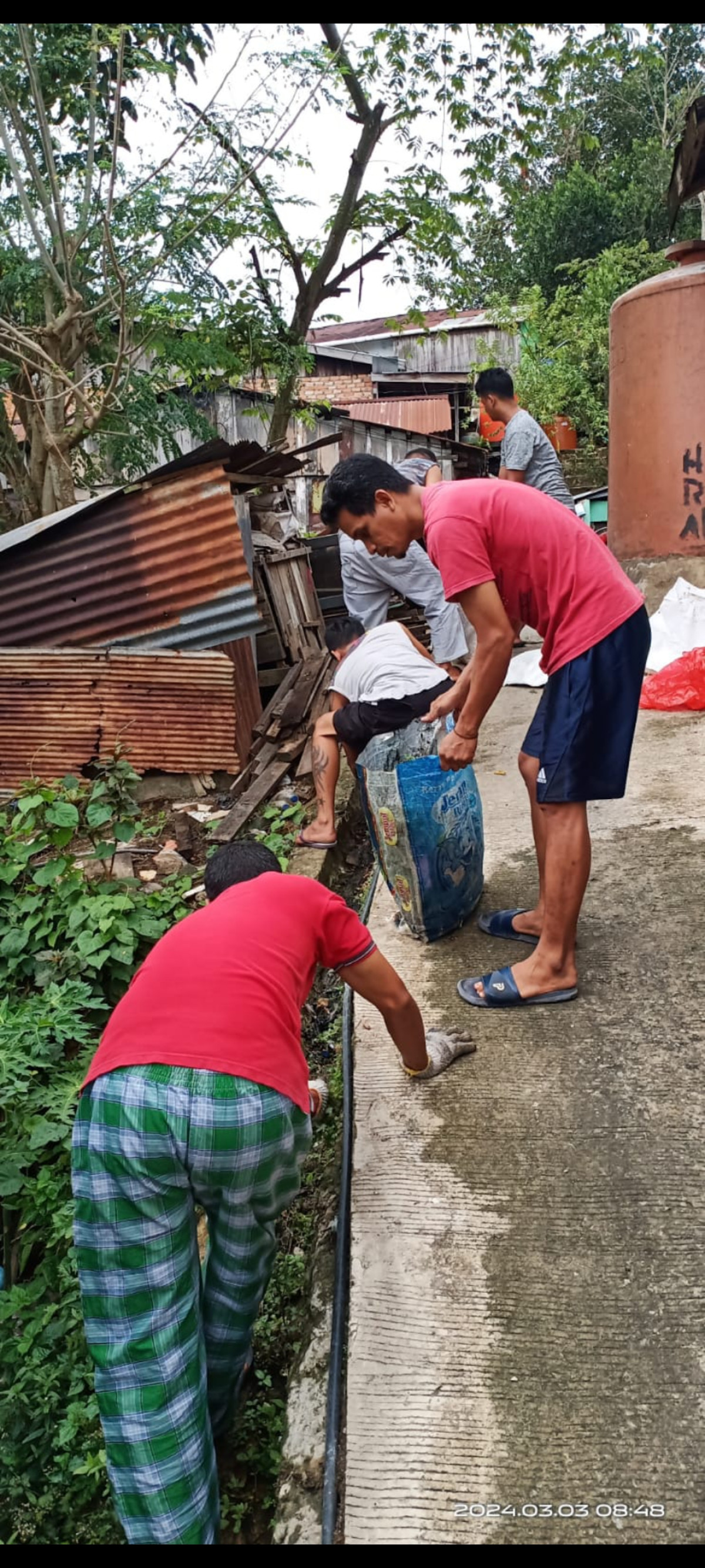 kerja bakti rt 08