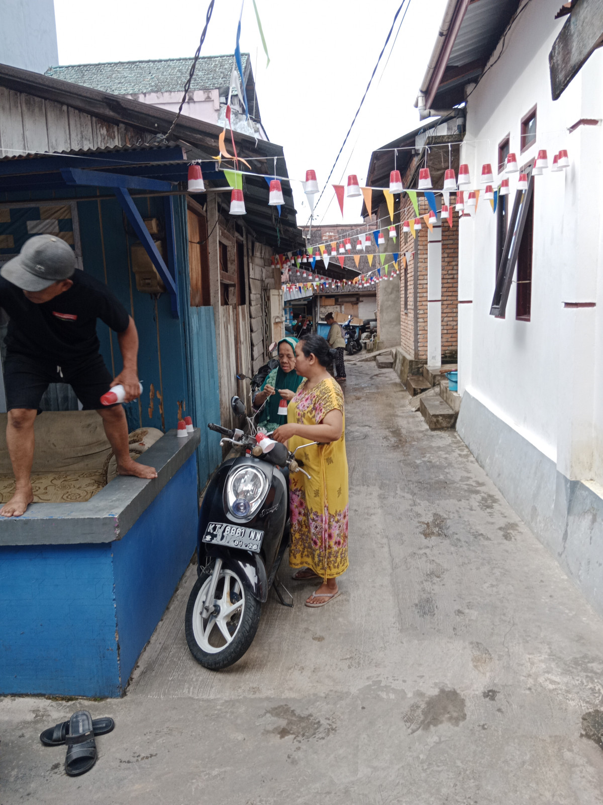 Kerja bakti pembersihan sampah2 drainase