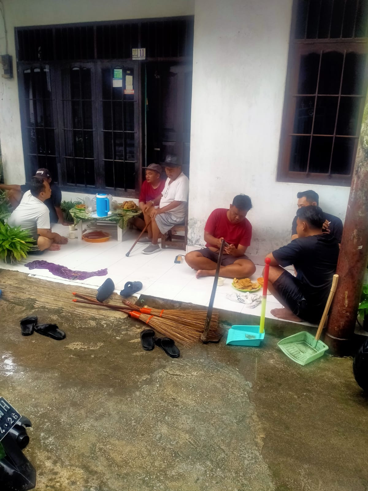 Kerja Bakti di lingkungan rt 27