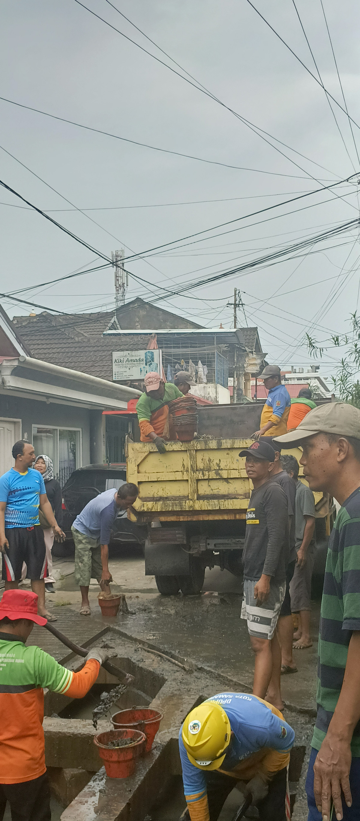 Kerja bakti di rt. 32