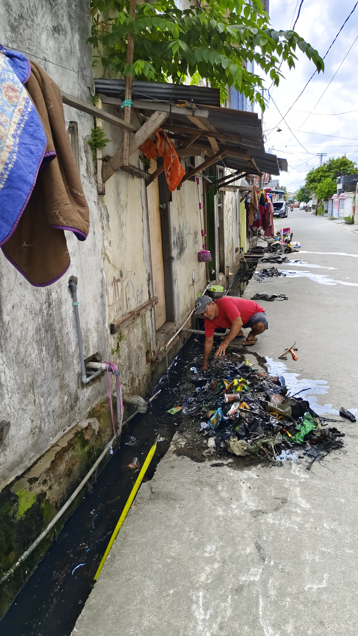 Kerja bakti Rt.28 Kel.pelita