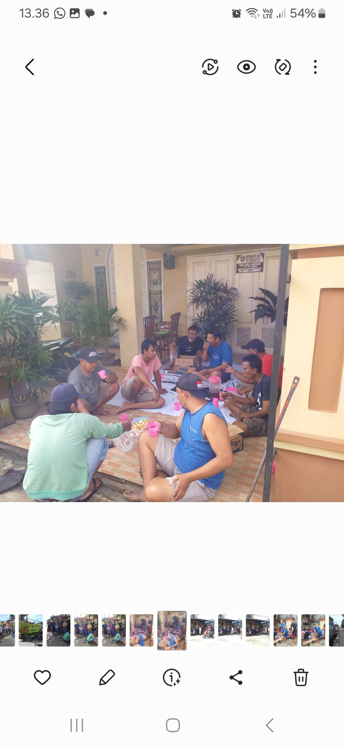 Kerja bakti rutin