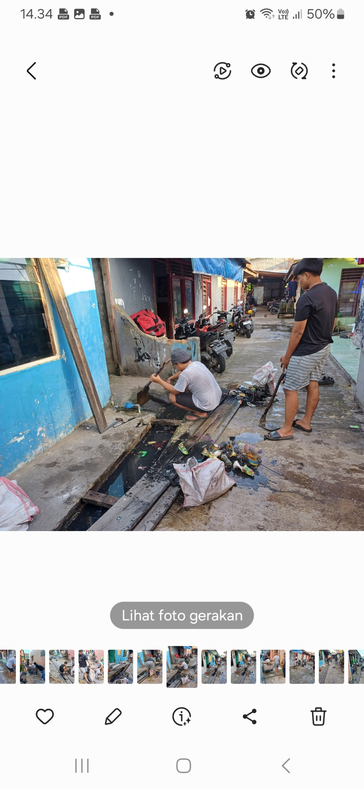 Kerja bakti rutin
