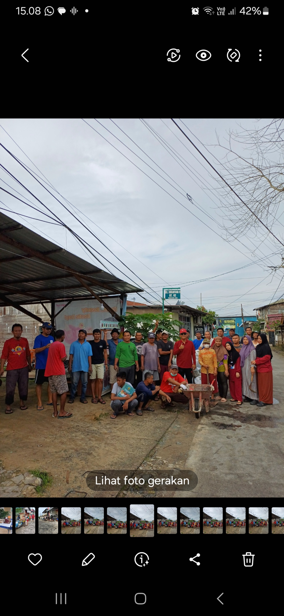 Kerja bakti rutin