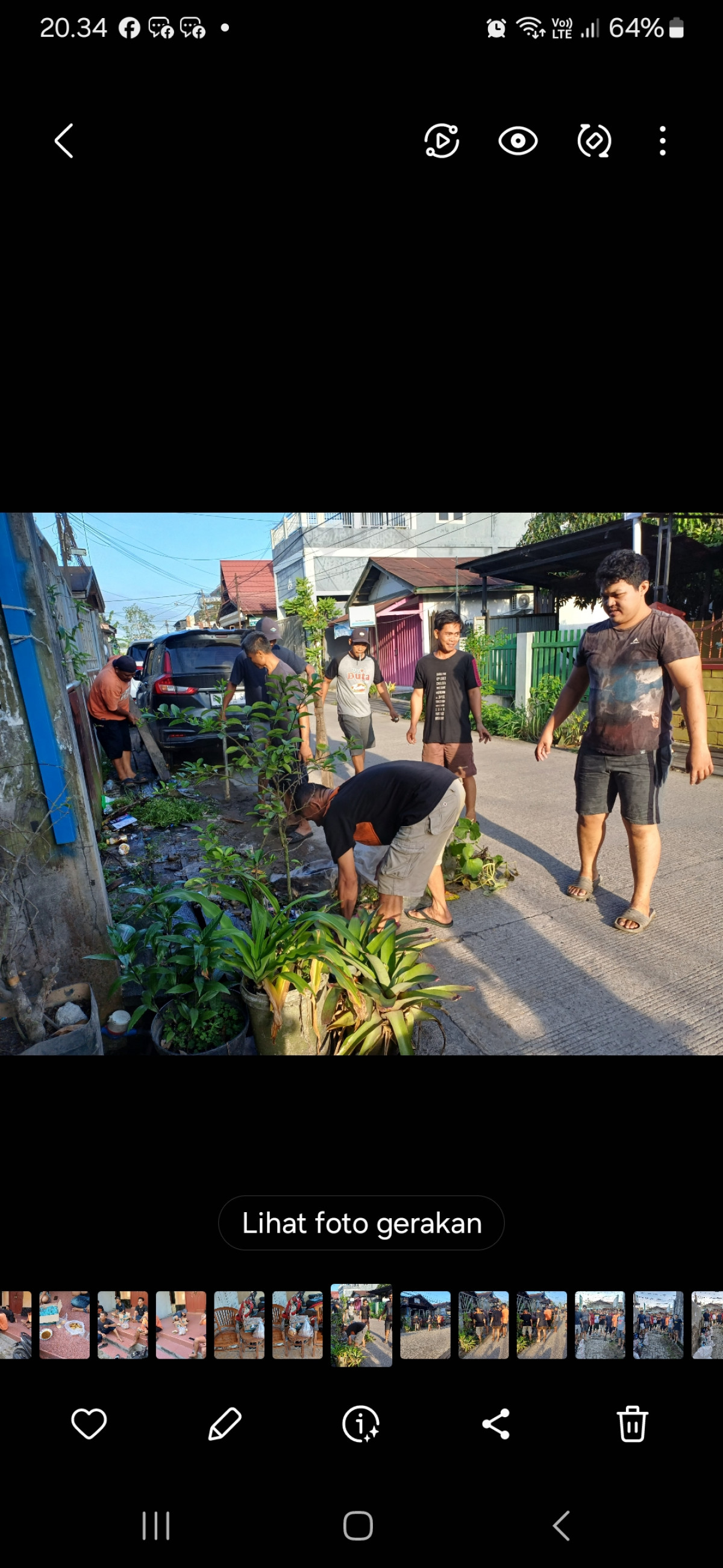 Kerja bakti rutin