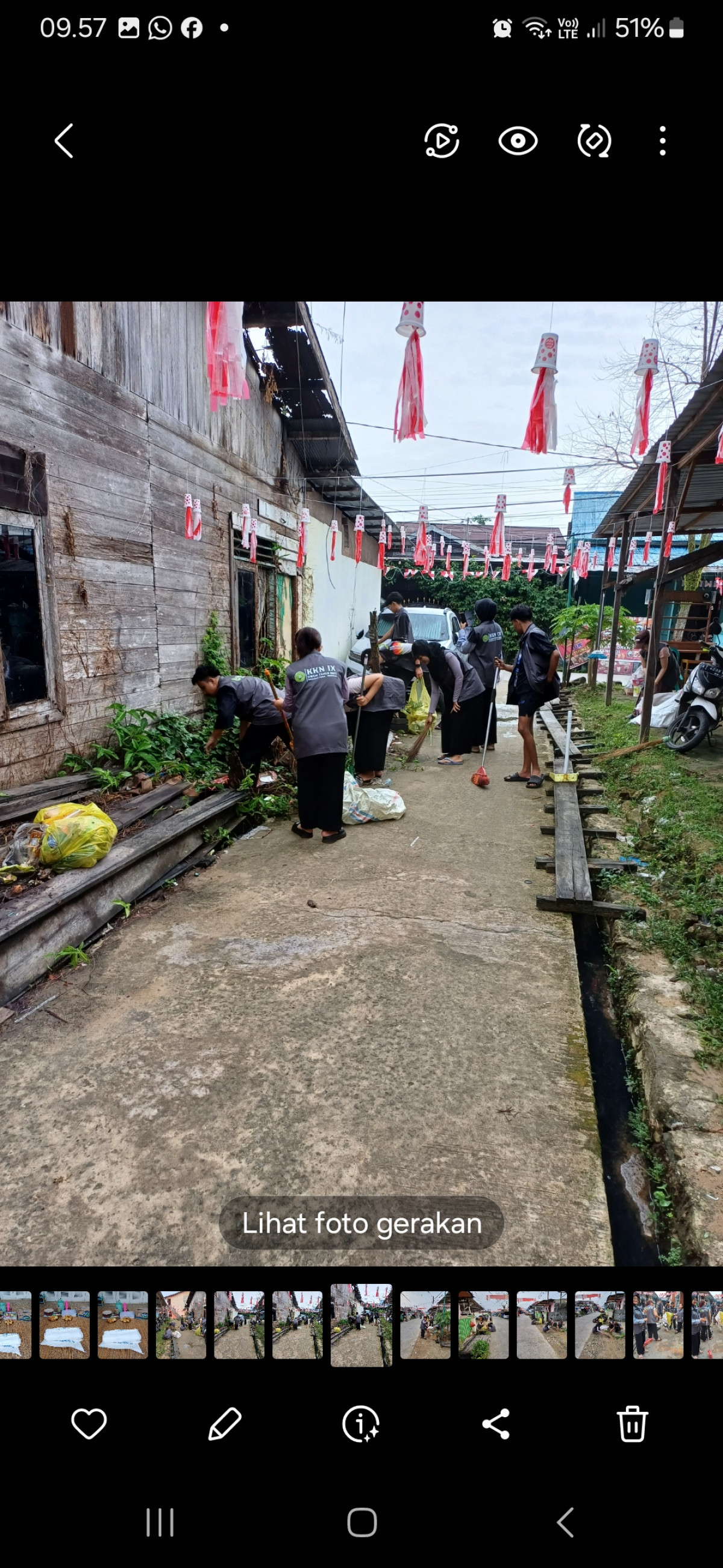 Kerja bakti rutin