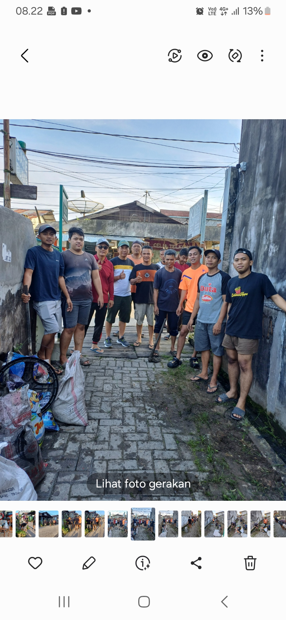 Kerja bakti rutin