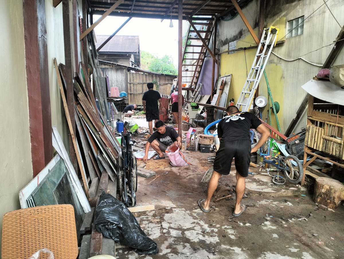 Gotong royong lingkungan & Posko Balakar