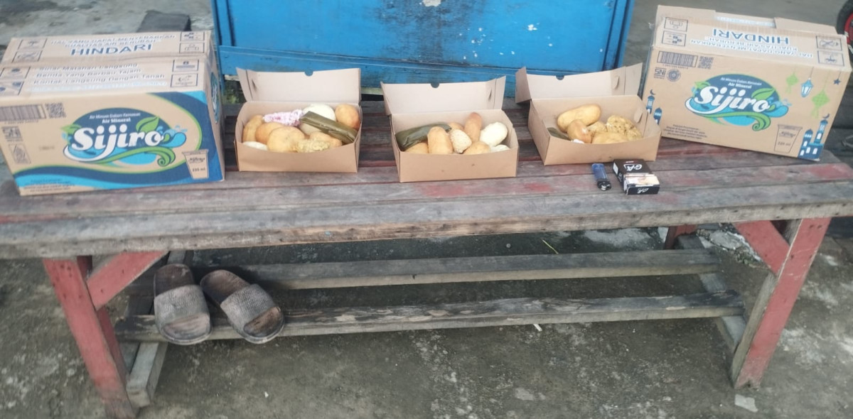 Kerja bakti di wilayah RT 12