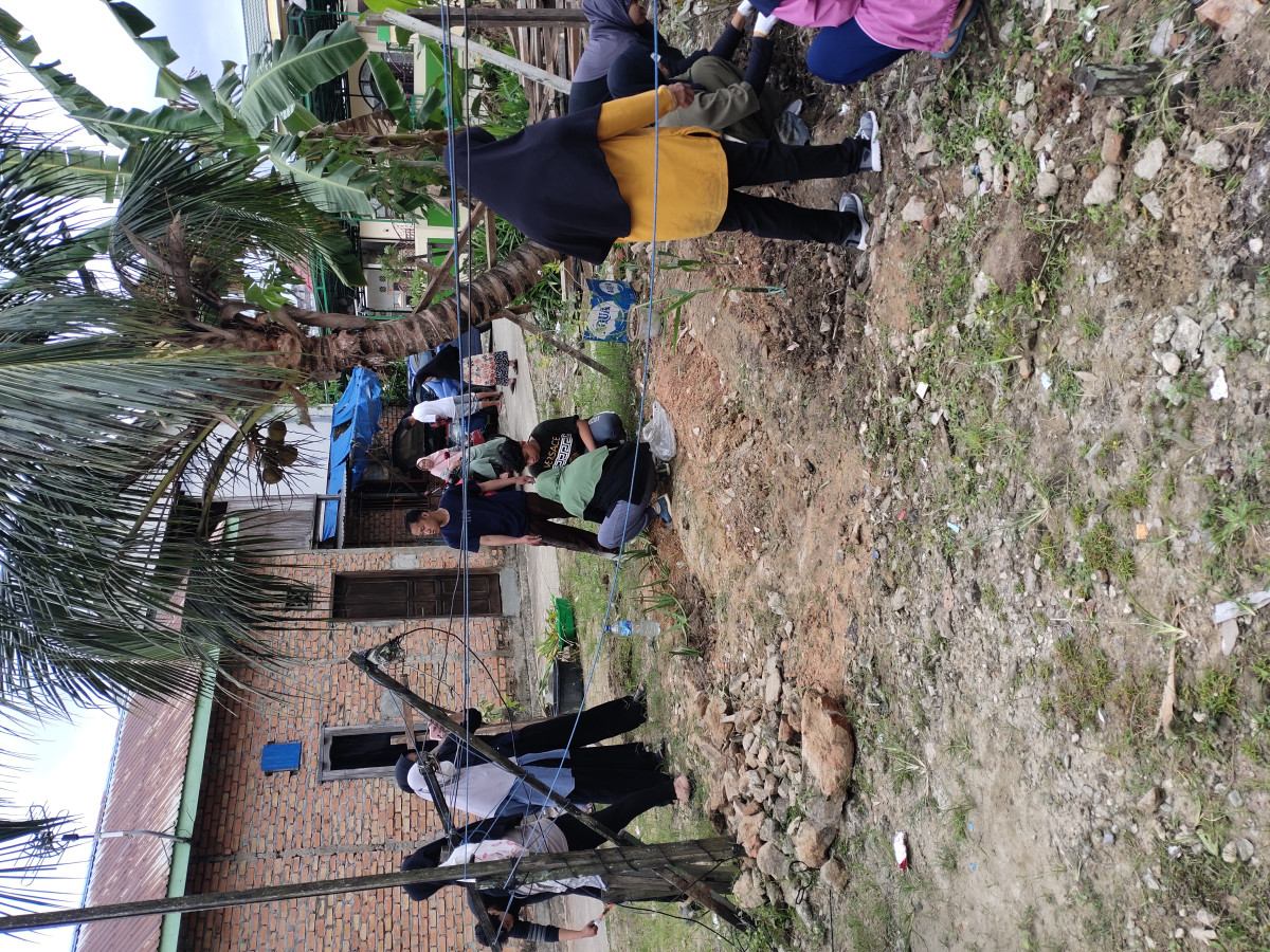Kerja Bakti di lingkungan RT 16