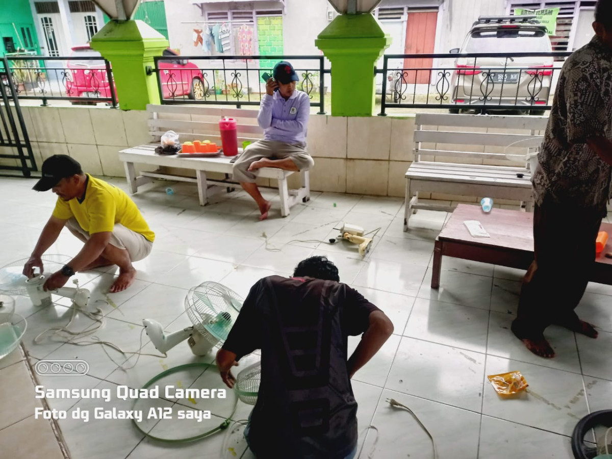 Kerja bakti diwilayah rt 25