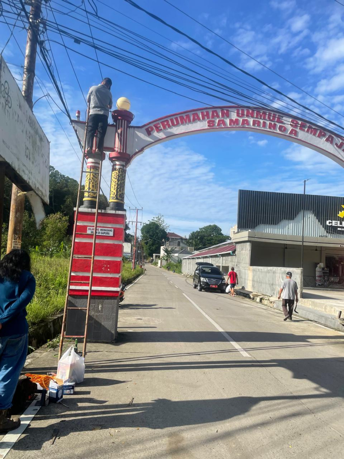 Kerja Bakti RT 20 di Jalan Dayak Modang 8 Februari 2026