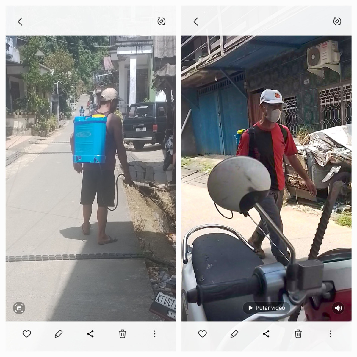 Pembersihan dan gotong royong