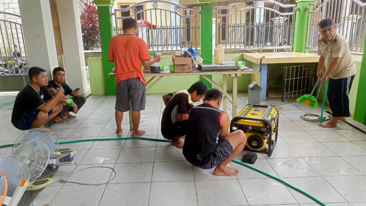 Penbersihan Area Langgar Darul Agung