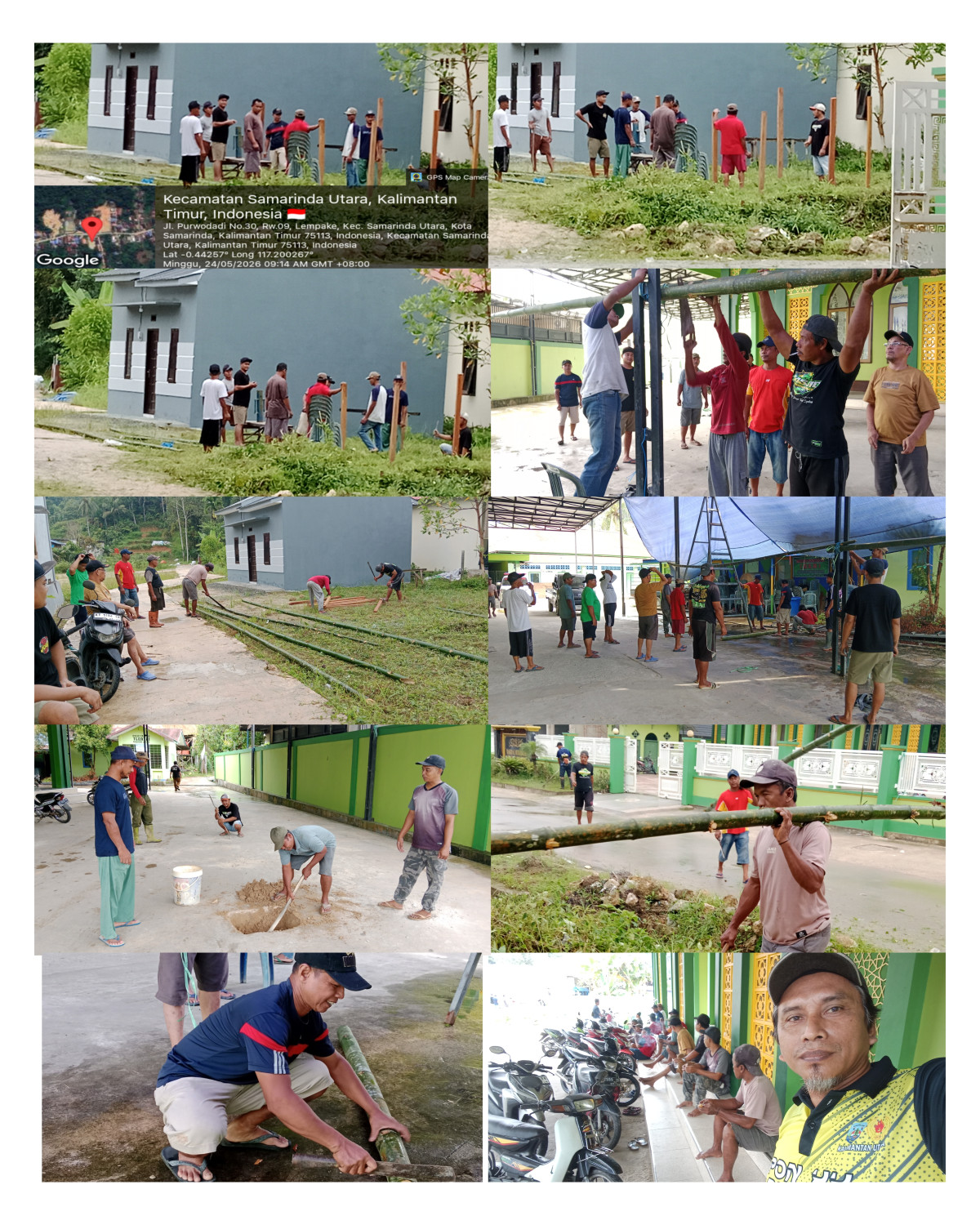 gotong royong warga