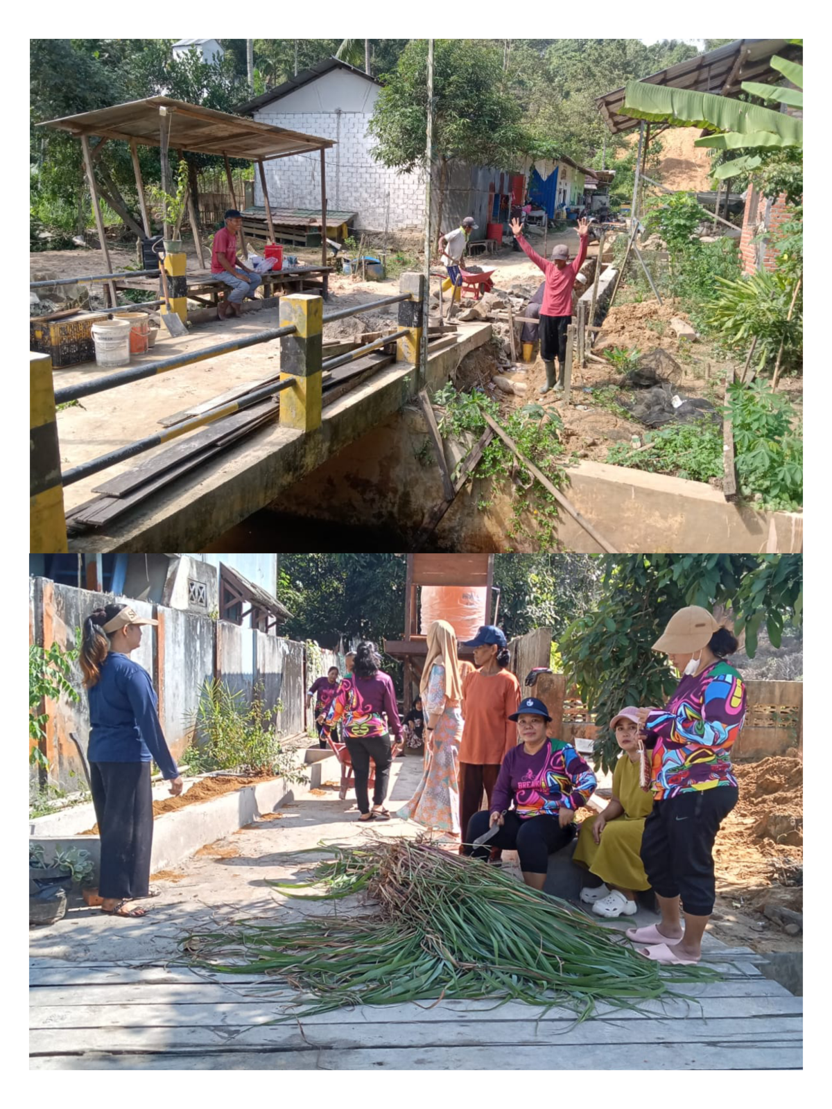 Gotong royong warga