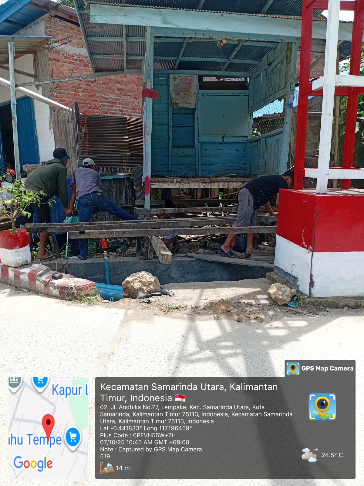 Perbaikan / renofasi pos kamling