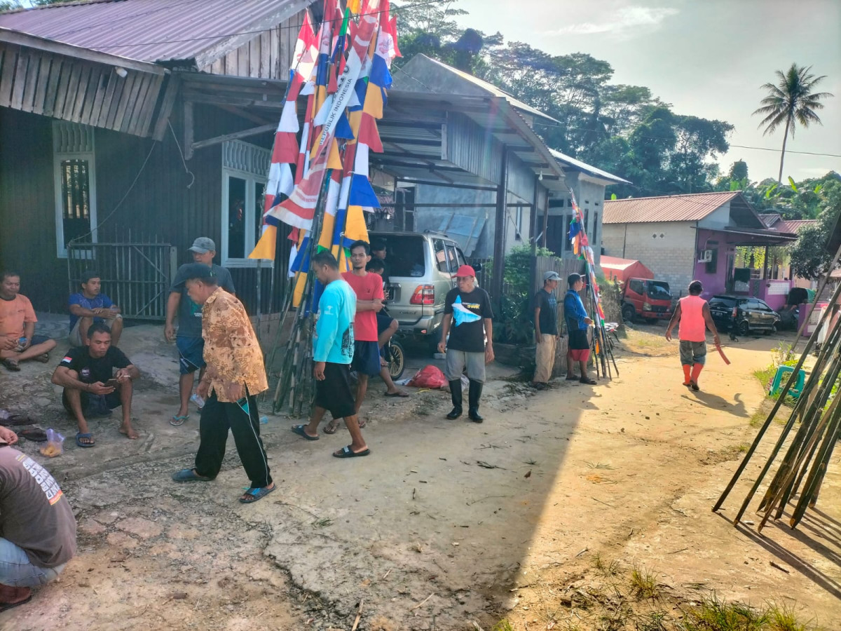 Pembersihan jana dan pasang umbul2