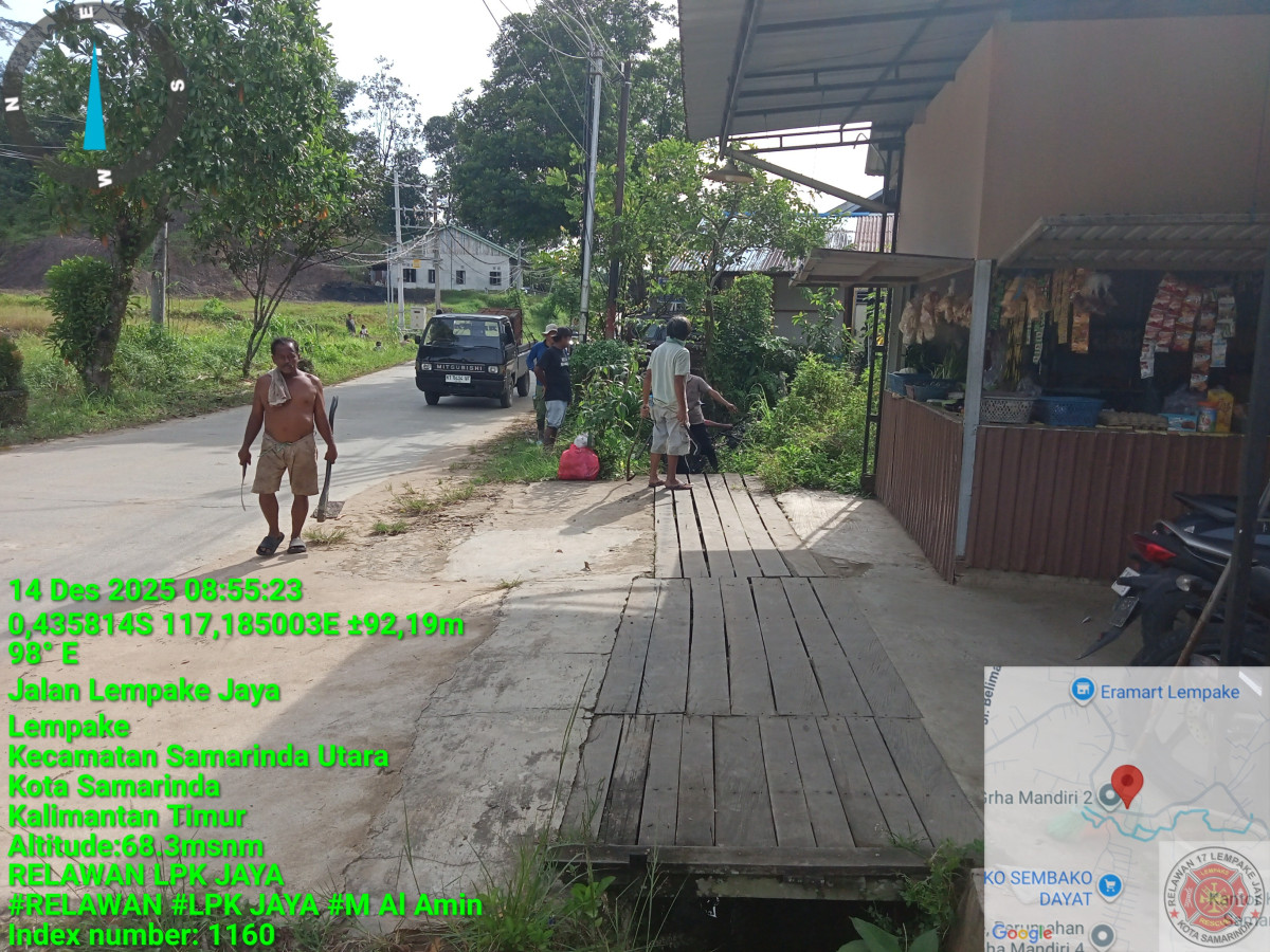 Gotong royong lanjutan pembersihan gorong gorong dan drainase