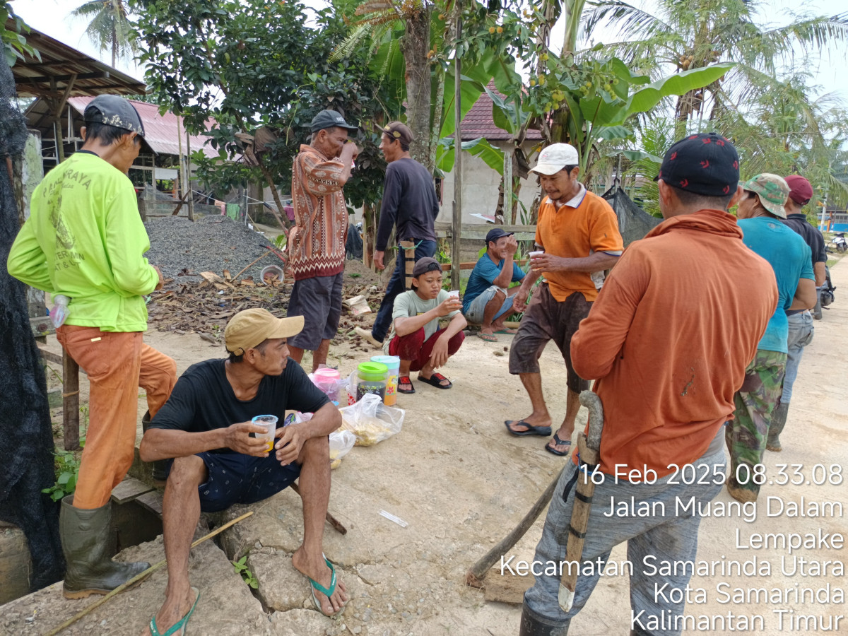 Gotong royong minggu ke 2
