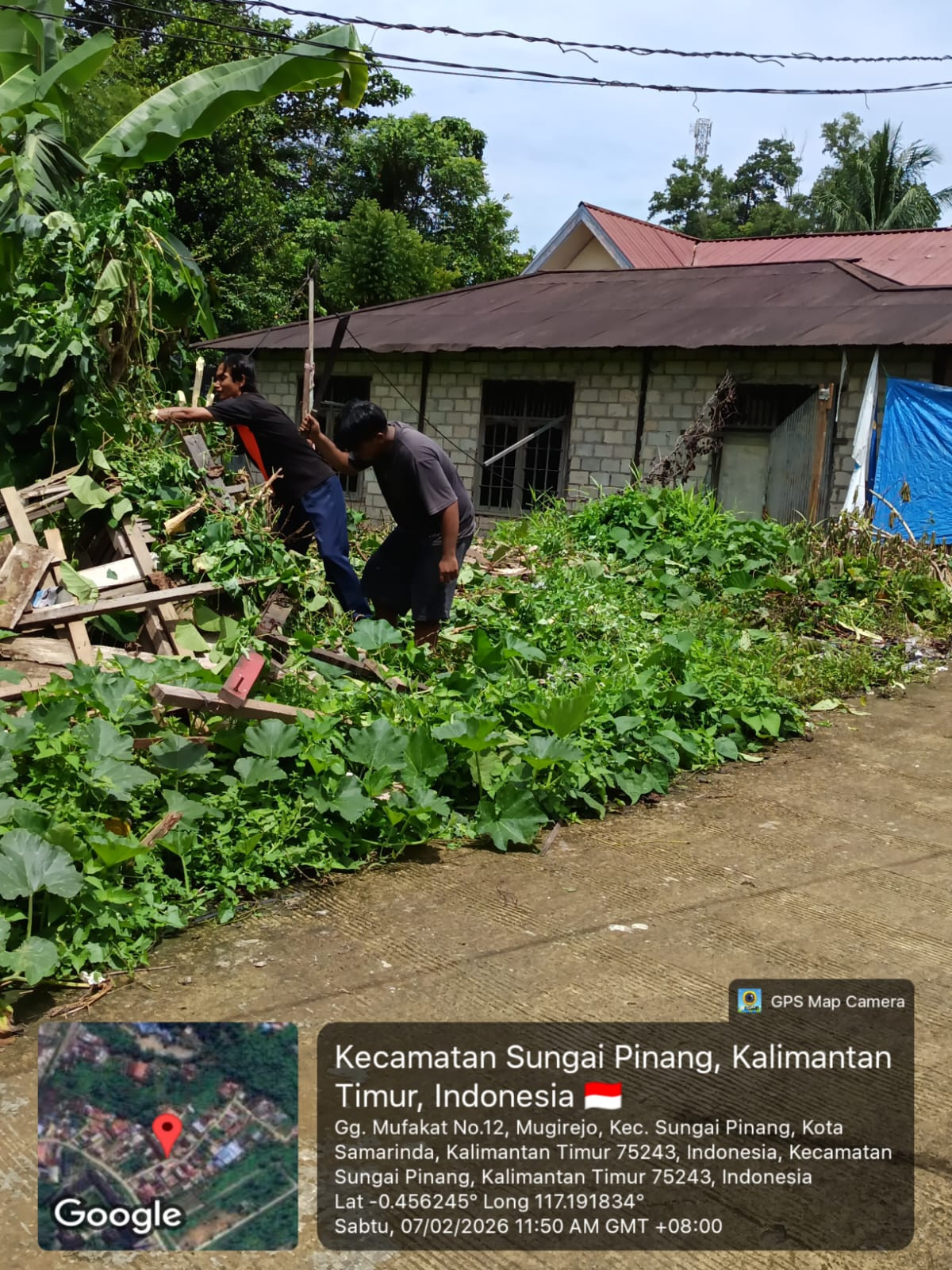 Kerja bakti RT 45