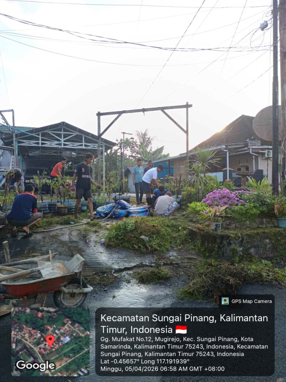 Kerja bakti RT 45