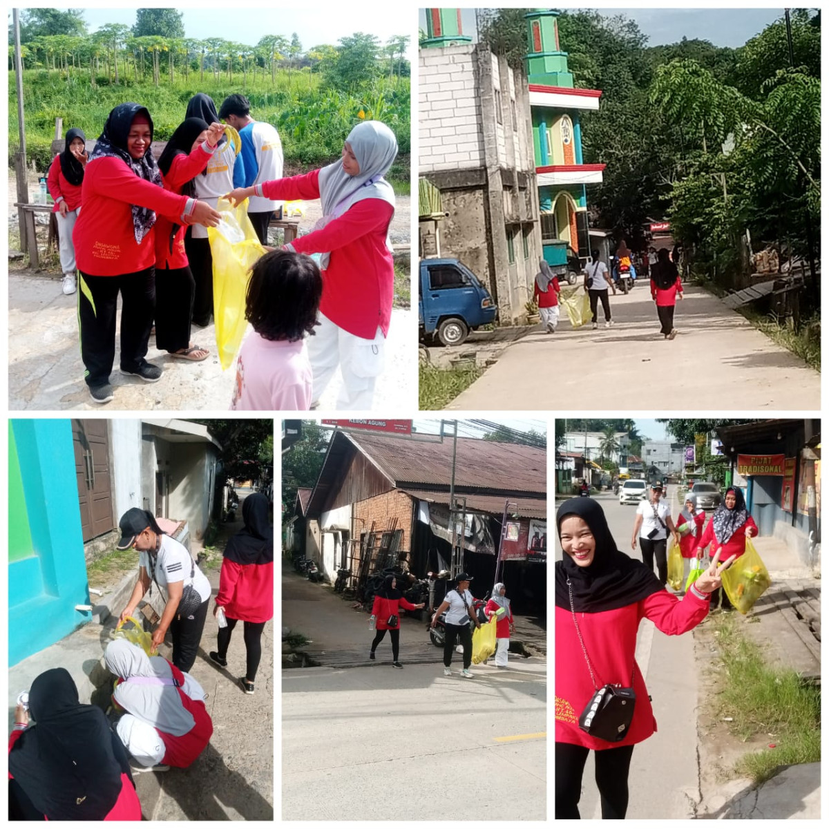 Jalan Poros kebon agung rt 46