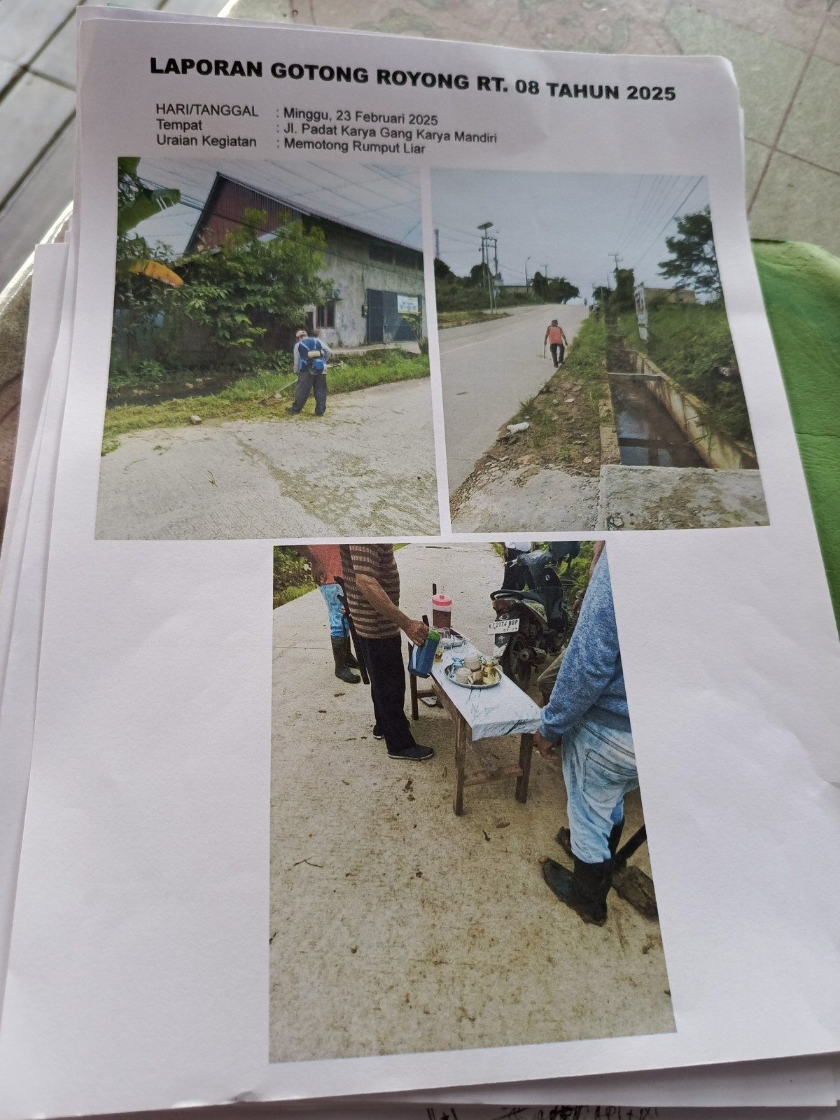 JL PADAT KARYA GG KARYA MANDIRI