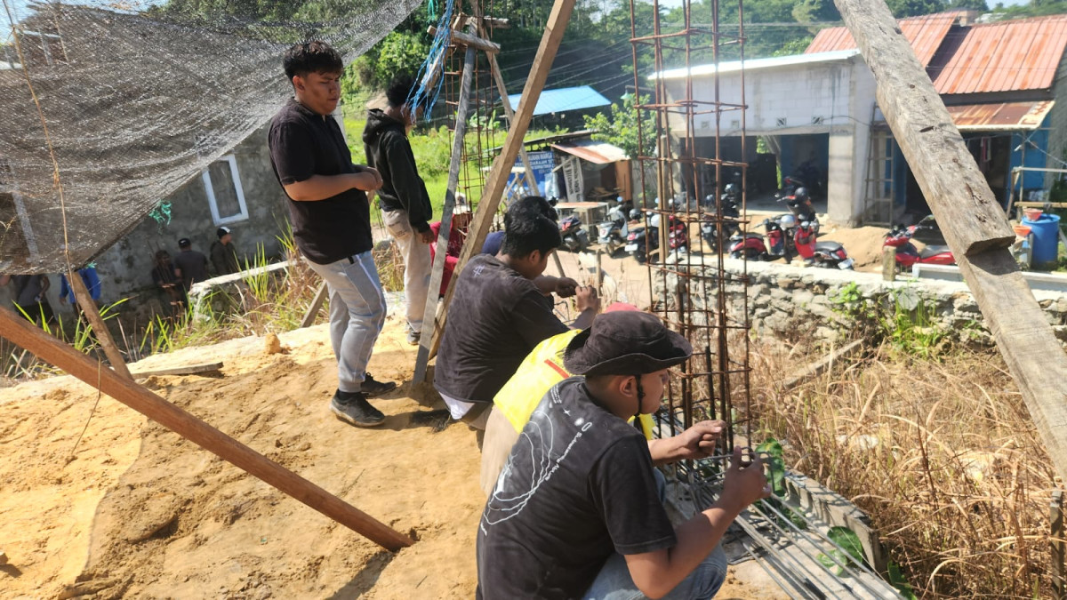 Gotong Royong Pembangunan Langgar