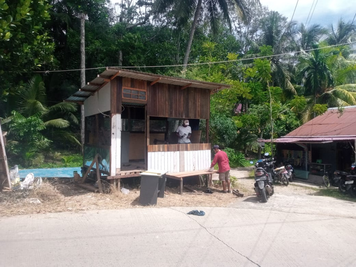 Penyelesaian pos kamling