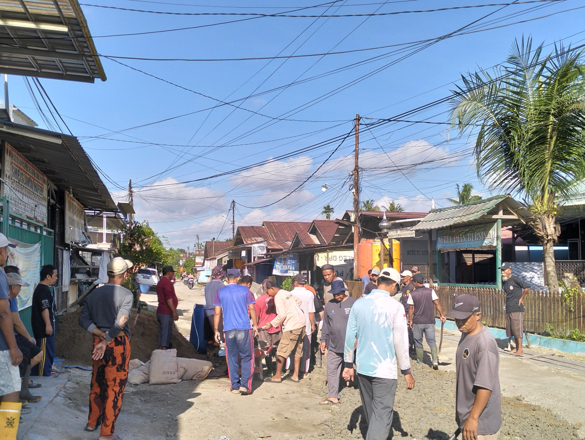 Pengecoran jalan
