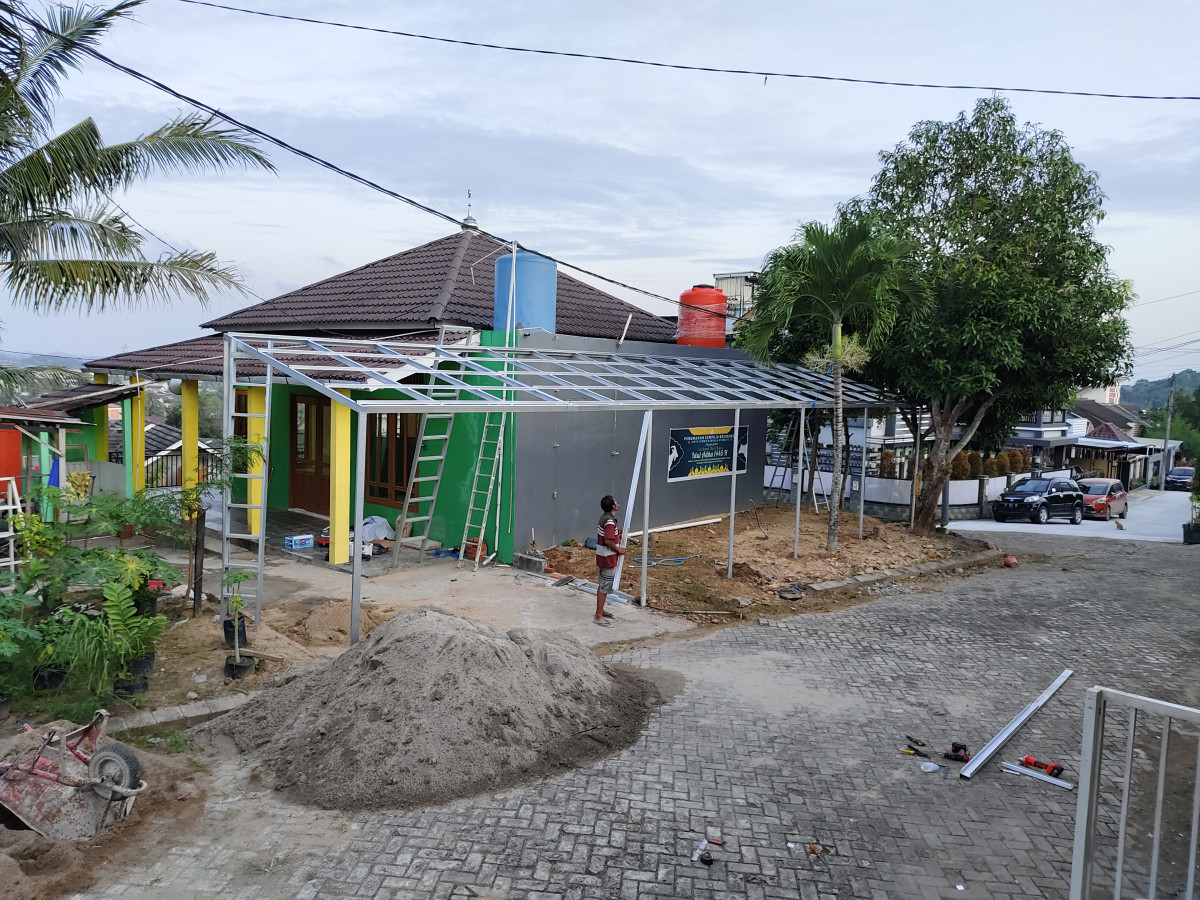 Pasang Rangka baja ringan