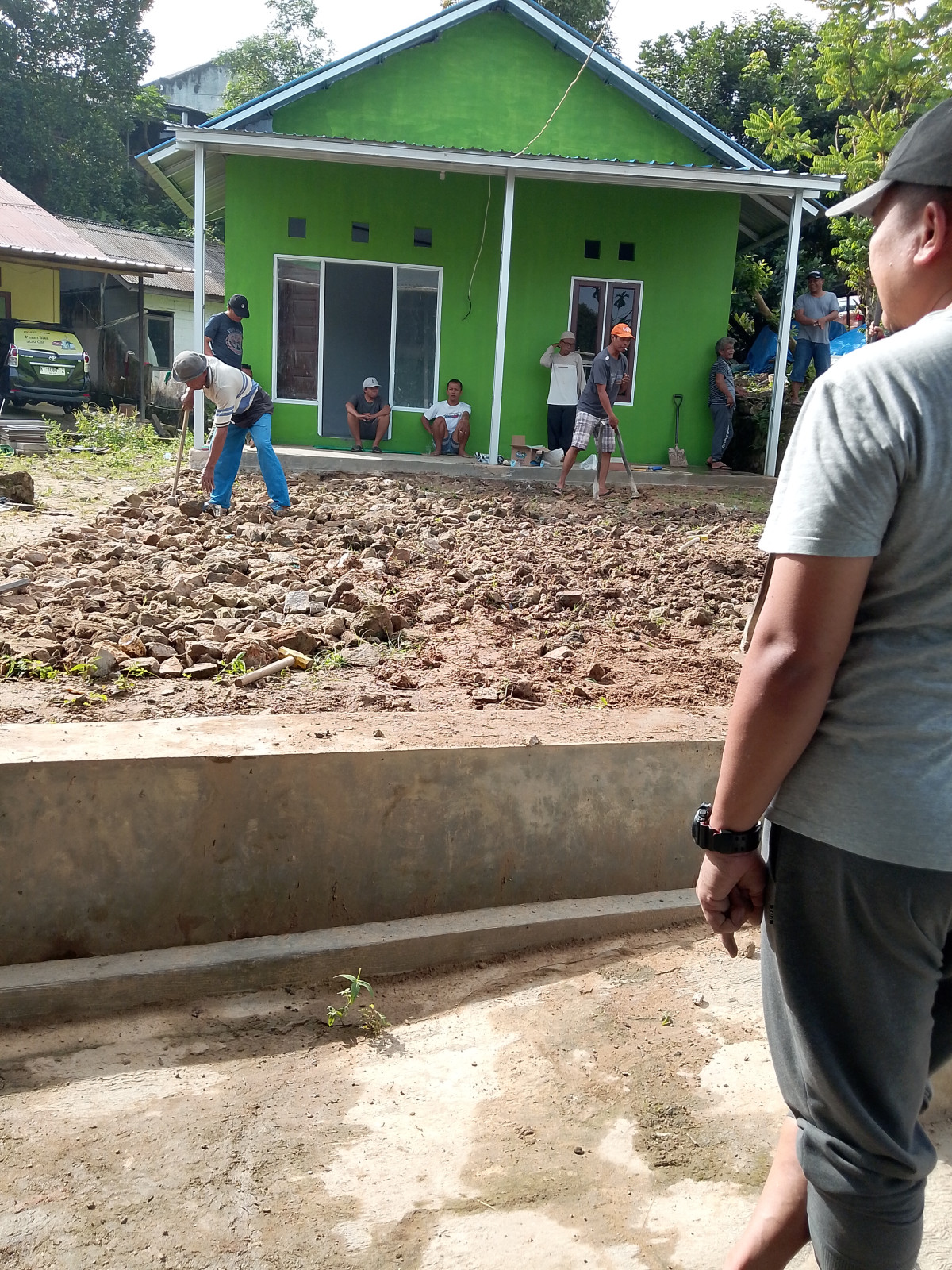 Gotong Royong RT 7 dan RT 30