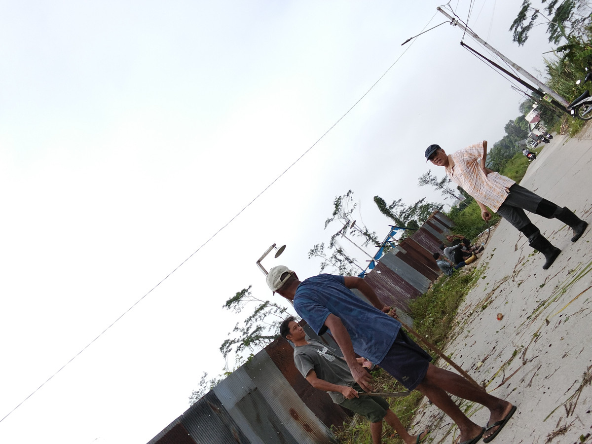 Gotong royong blok K
